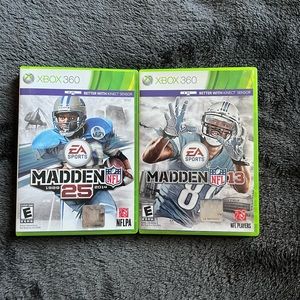 Madden 13 & Madden 25 360 Bundle